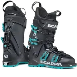 SCARPA 4-QUATTRO SL BLACK LAGOON W 23 -WINT Snow Winkel 9 111350 4sl black lagoon 12013 502 1 04