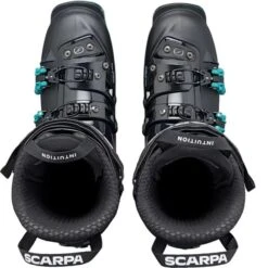 SCARPA 4-QUATTRO SL BLACK LAGOON W 23 -WINT Snow Winkel 9 111350 4sl black lagoon 12013 502 1 05