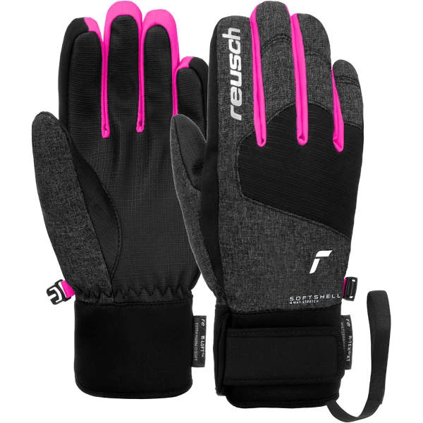 REUSCH SIMON R-TEX XT JR BLCK MEL/BLCK/VERY BERRY 23 3 REUSCH SIMON R-TEX XT JR BLCK MEL/BLCK/VERY BERRY 23