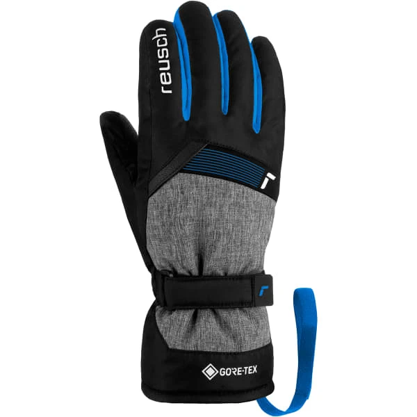 REUSCH FLASH GORE-TEX JR BLCK/BLCK MEL/BRILL BLUE 23 4 REUSCH FLASH GORE-TEX JR BLCK/BLCK MEL/BRILL BLUE 23 - Afbeelding 2