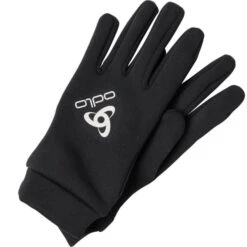 ODLO GLOVES STRETCHFLEECE LINER ECO BLACK 23 -WINT Snow Winkel 9 113268 gloves stretchfleece liner eco black 762700 15000 03