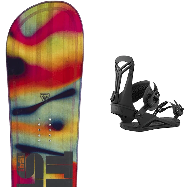 ROSSIGNOL TRICKSTICK WIDE + UNION FLITE PRO BLACK 3 ROSSIGNOL TRICKSTICK WIDE + UNION FLITE PRO BLACK