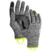 ORTOVOX FLEECE LIGHT GLOVE M BLACK STEEL BLEND 23