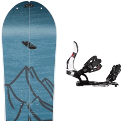 NITRO NOMAD + ROSSIGNOL XV SPLIT S/M BINDINGS + INTERFACE