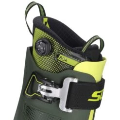 SCOTT FREEGUIDE CARBON MILITARY GREEN YELLOW 23 -WINT Snow Winkel 9 119206 freeguide carbon military green yellow 277914 04