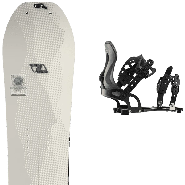 SALOMON HIGHPATH SPLIT + ROSSIGNOL XV SPLIT S/M BINDINGS + INTERFACE 3 SALOMON HIGHPATH SPLIT + ROSSIGNOL XV SPLIT S/M BINDINGS + INTERFACE