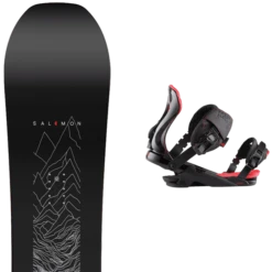 SALOMON SIGHT + ROSSIGNOL COBRA BLACK M/L