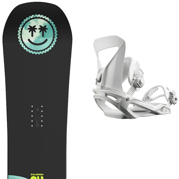 SALOMON OH YEAH W + SALOMON SPELL W WHITE 3 SALOMON OH YEAH W + SALOMON SPELL W WHITE