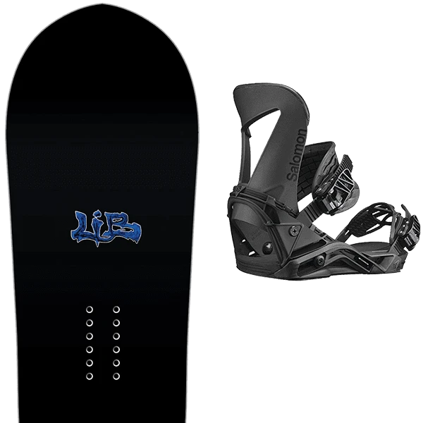 LIB TECH SKUNK APE II + SALOMON HOLOGRAM BLACK 3 LIB TECH SKUNK APE II + SALOMON HOLOGRAM BLACK