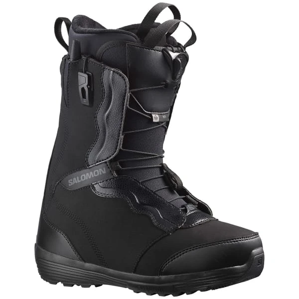 SALOMON BOOTS IVY BLACK/BLACK/ASPHALT 23 3 SALOMON BOOTS IVY BLACK/BLACK/ASPHALT 23