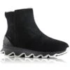 SOREL KINETIC SHORT BLACK/SEA SALT 23 -WINT Snow Winkel 9 46580 kinetic tm short black sea salt nl3128 010 01