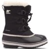 SOREL YOOT PAC NYLON DTV BLACK 23