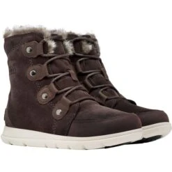 SOREL EXPLORER JOAN W BLACKENED BROWN 21 -WINT Snow Winkel 9 80990 explorer joan blackened brown 1808061 205 06