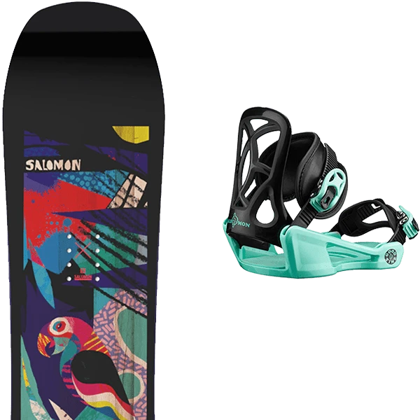 SALOMON GRACE JR + SALOMON GOODTIME XS JR 3 SALOMON GRACE JR + SALOMON GOODTIME XS JR