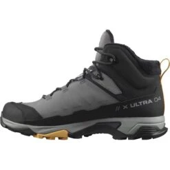 SALOMON X ULTRA 4 MID WINTER TS CSWP QUIET SHADE/BLACK/WARM APRICOT 23 -WINT Snow Winkel 9 92903 x ultra 4 mid winter ts cswp quiet shade black warm apricot l41355200 03