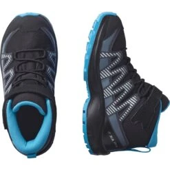 SALOMON XA PRO V8 MID CSWP K BLACK/MONUMENT/HAWAIIAN OCEAN 22 -WINT Snow Winkel 9 92906 xa pro v8 mid cswp k black monument hawaiian ocean l41344700 05
