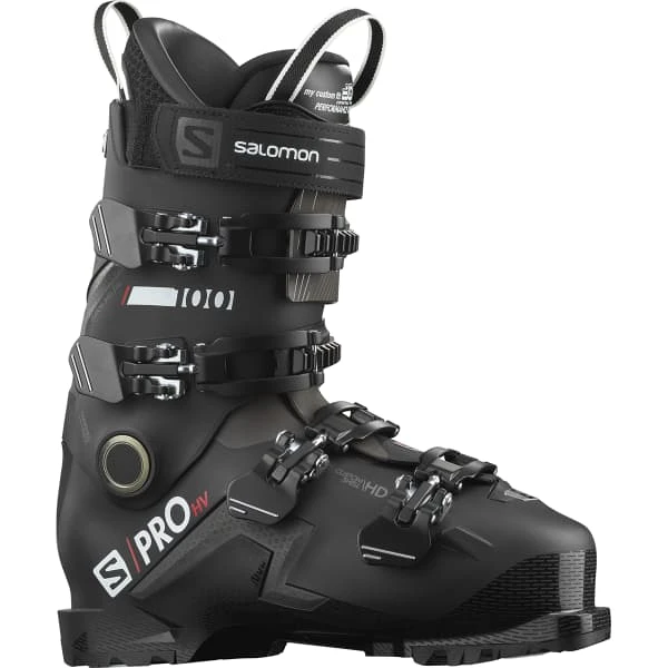 SALOMON S/PRO HV 100 GW BLACK BELLUGA RED 22 3 SALOMON S/PRO HV 100 GW BLACK BELLUGA RED 22