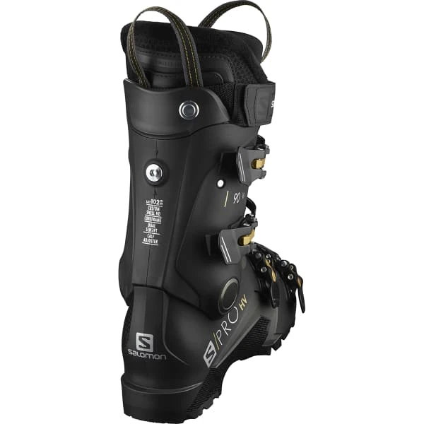 SALOMON S/PRO HV 90 W BLACK BELLUGA GOLDEN GLAW 22 4 SALOMON S/PRO HV 90 W BLACK BELLUGA GOLDEN GLAW 22 - Afbeelding 2