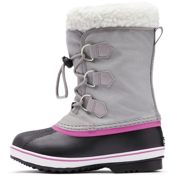 SOREL CHILDRENS YOOT PAC NYLON WP CHROME GREY/BLACK 22 5 SOREL CHILDRENS YOOT PAC NYLON WP CHROME GREY/BLACK 22 - Afbeelding 3
