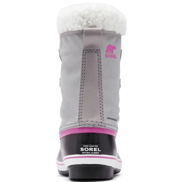 SOREL CHILDRENS YOOT PAC NYLON WP CHROME GREY/BLACK 22 7 SOREL CHILDRENS YOOT PAC NYLON WP CHROME GREY/BLACK 22 - Afbeelding 5